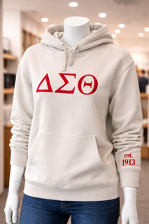 Delta Sigma Theta Cream Hoodie