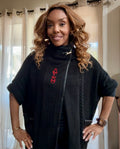 Delta Sigma Theta Embroidered Cape