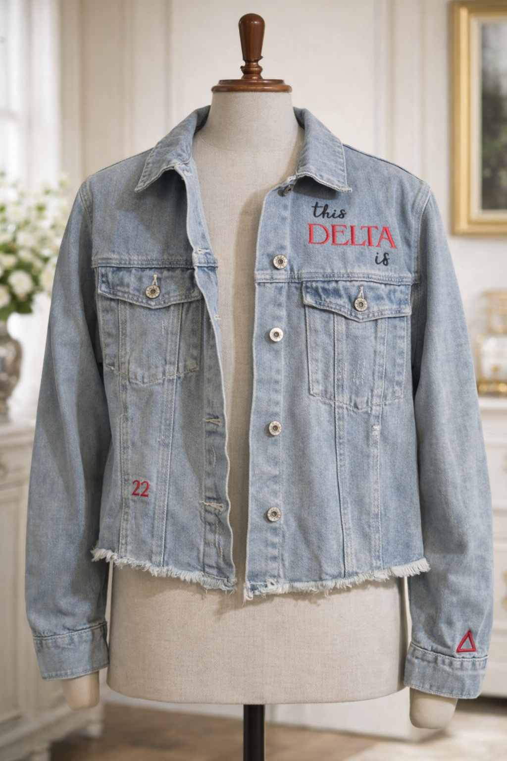 “This Delta” Denim Jacket