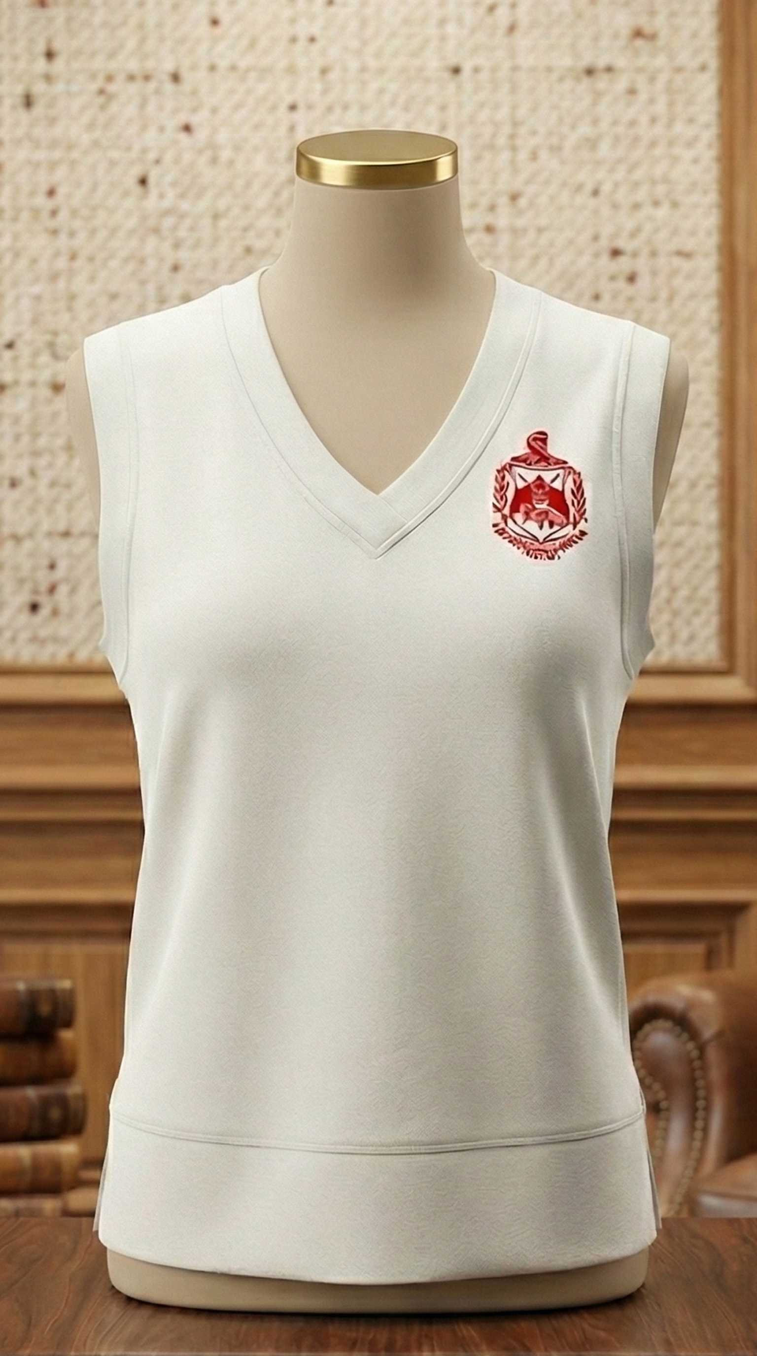 Delta Sigma Theta Embroidered Vest