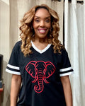Delta Sigma Theta “ Silent Strength” Embroidered T-Shirt