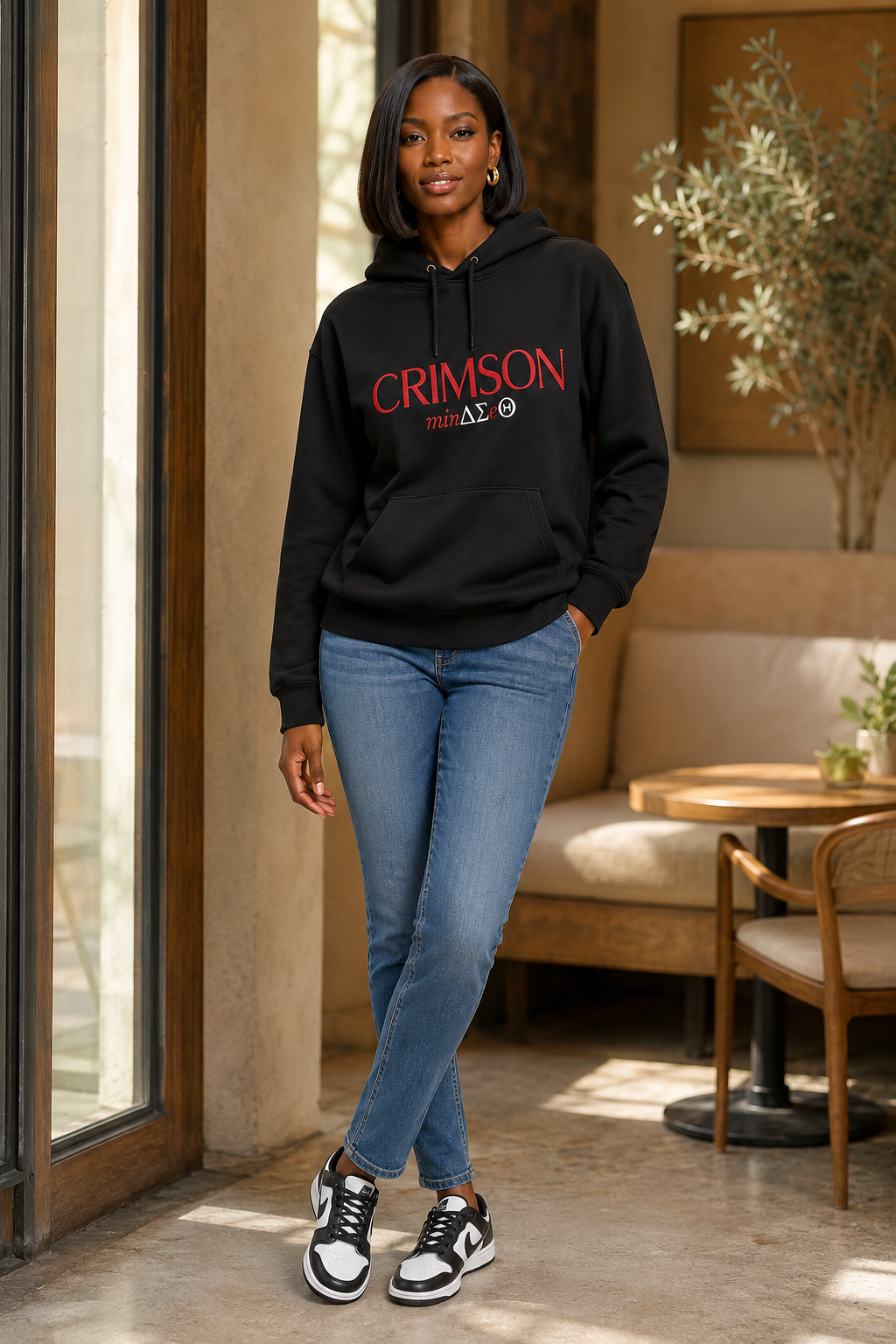 Crimson minDSeT Symbols Sweatshirt (non-customizable)