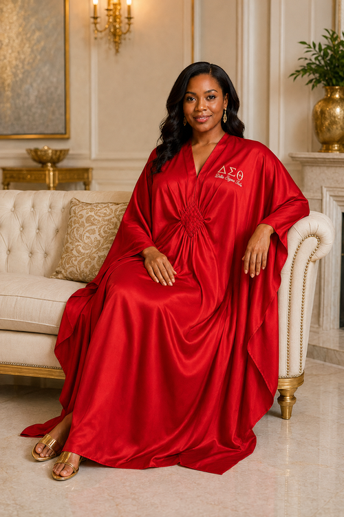 'Simply Red' Delta Sigma Theta Kaftan (non-customizable)