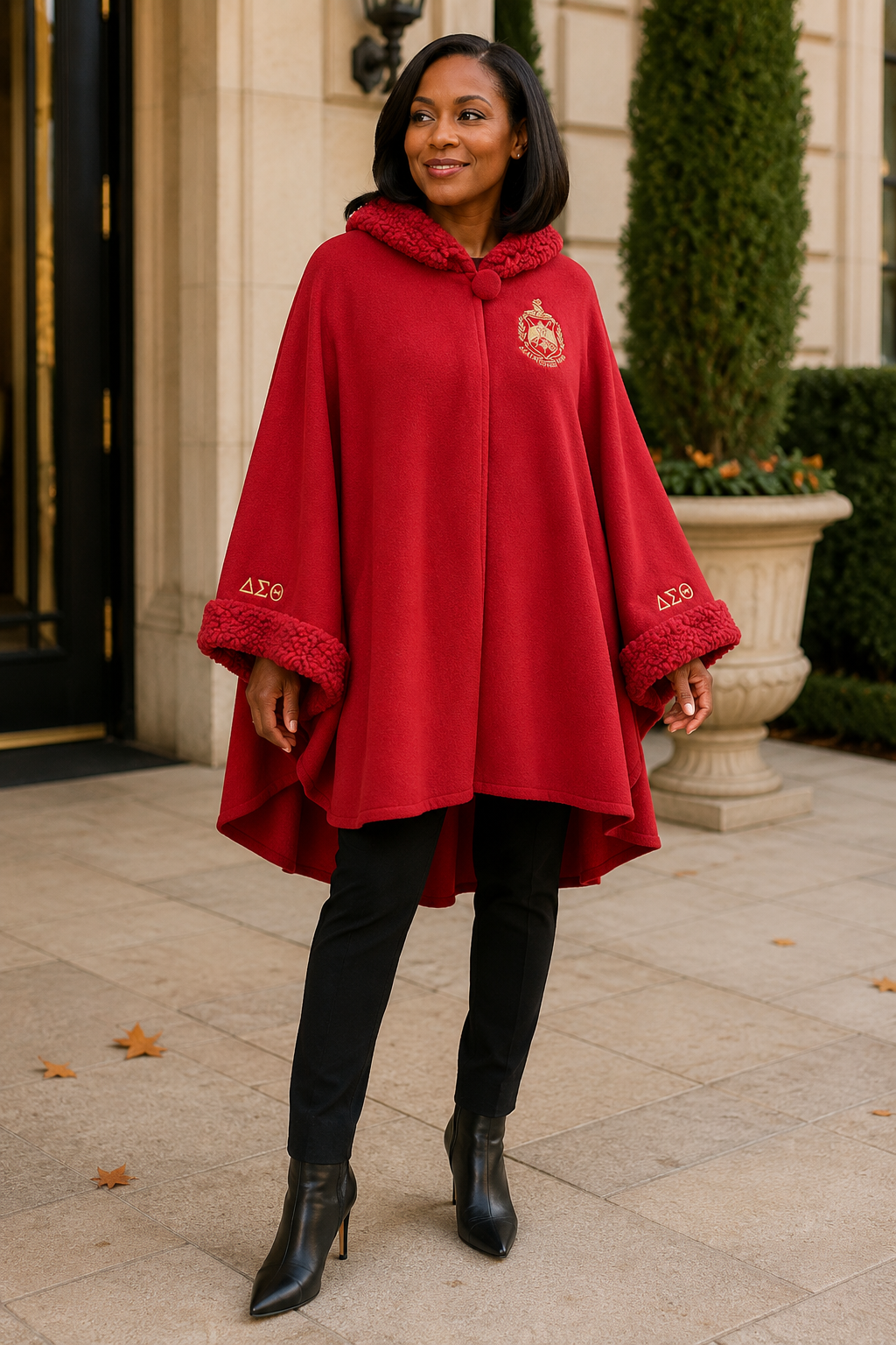 Caped in Crimson Set (non-customizable)