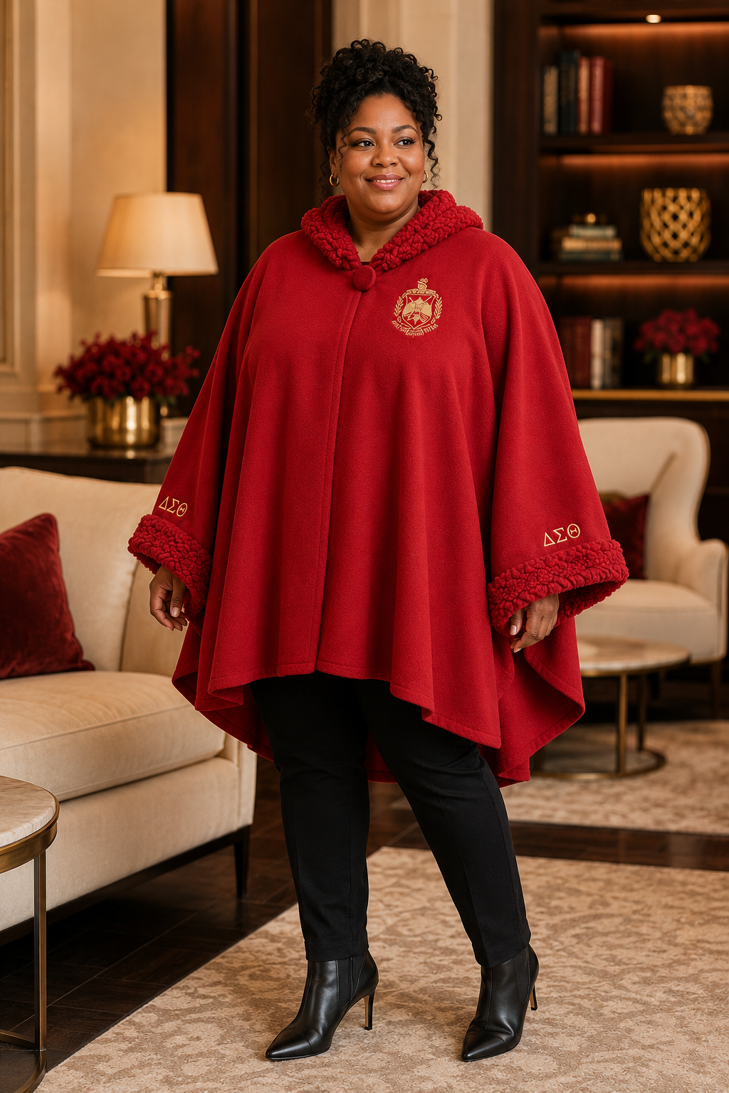 Caped in Crimson Set (non-customizable)