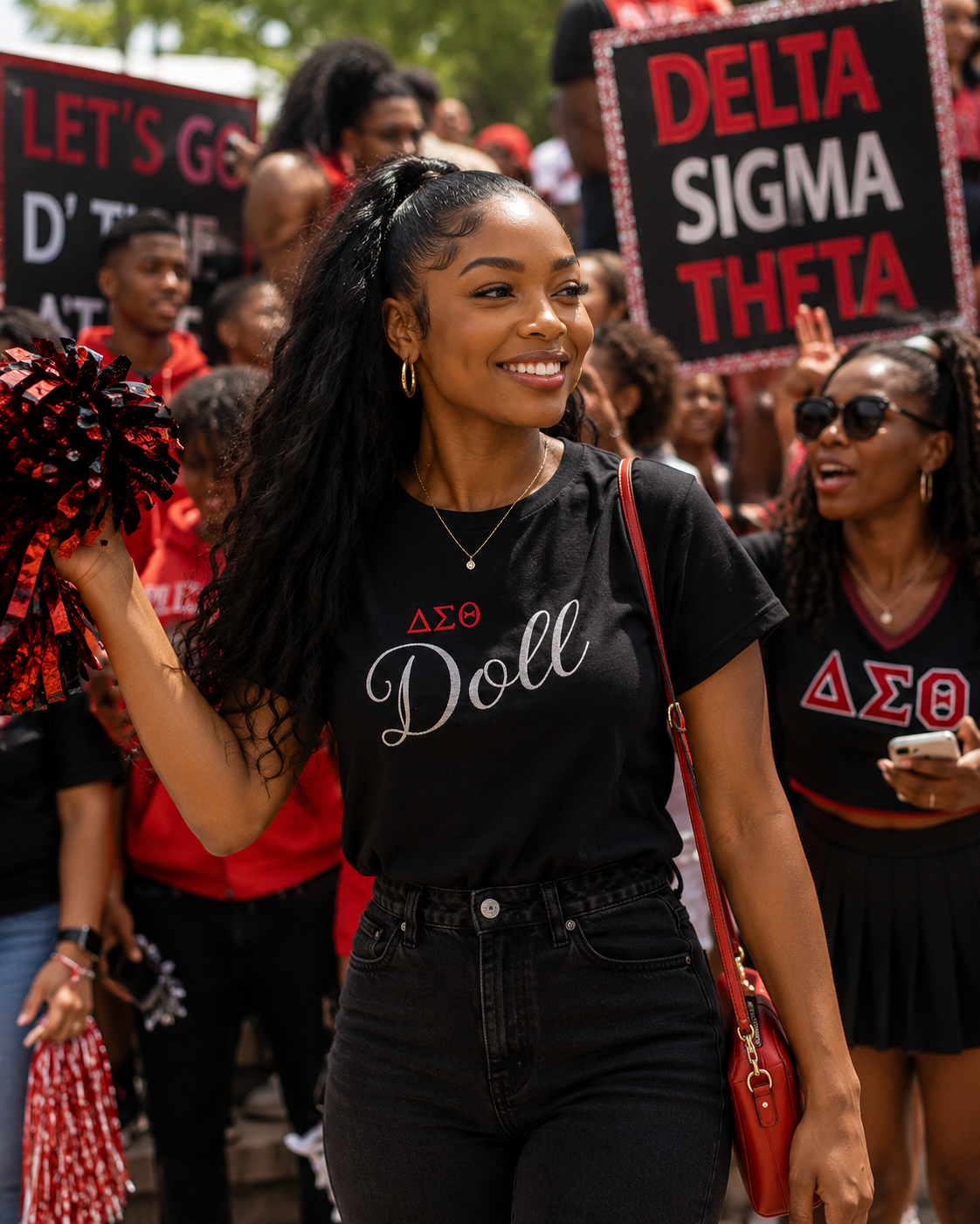 Delta Sigma Theta Signature Tee Collection 'Doctor' (CUSTOMIZABLE...see description)