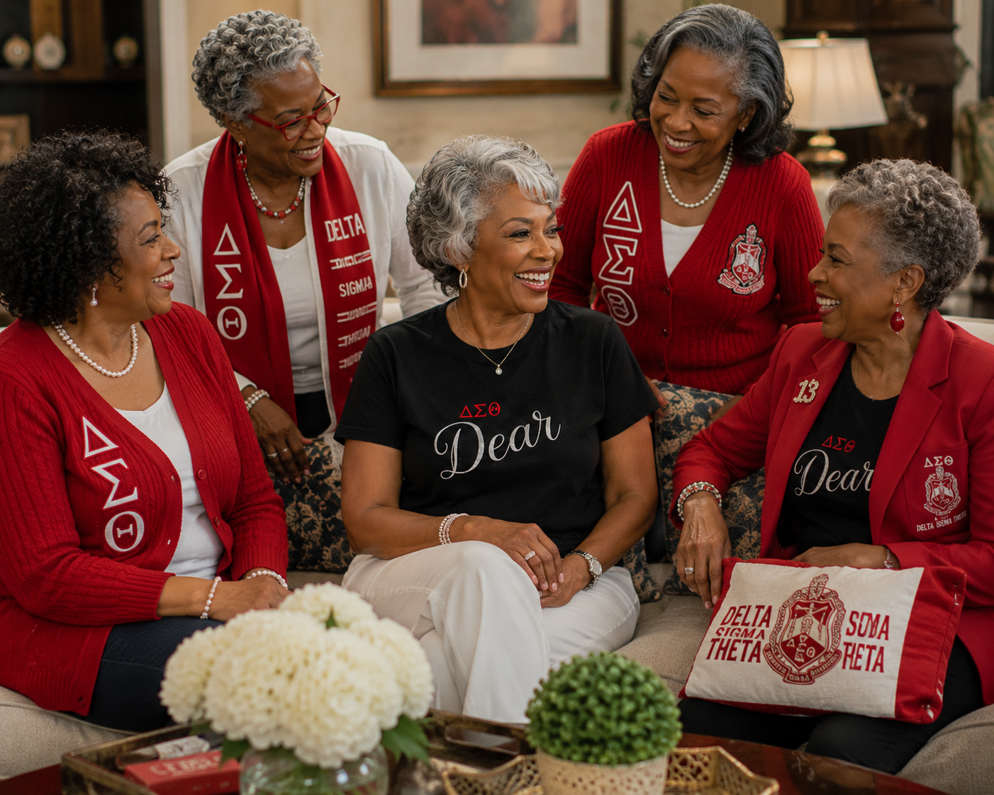 Delta Sigma Theta Signature Tee Collection 'Doctor' (CUSTOMIZABLE...see description)