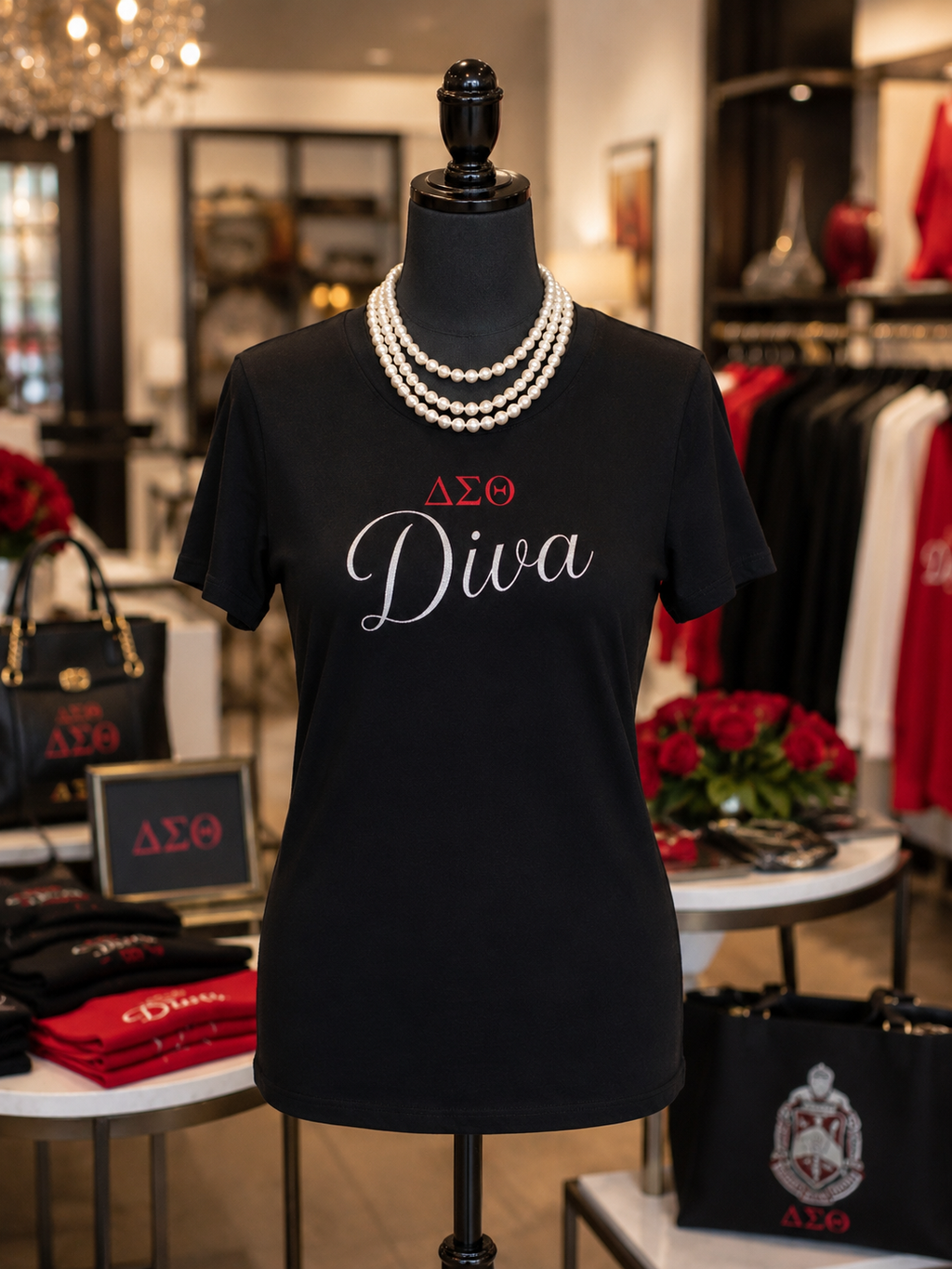 Delta Sigma Theta Signature Tee Collection 'Doctor' (CUSTOMIZABLE...see description)