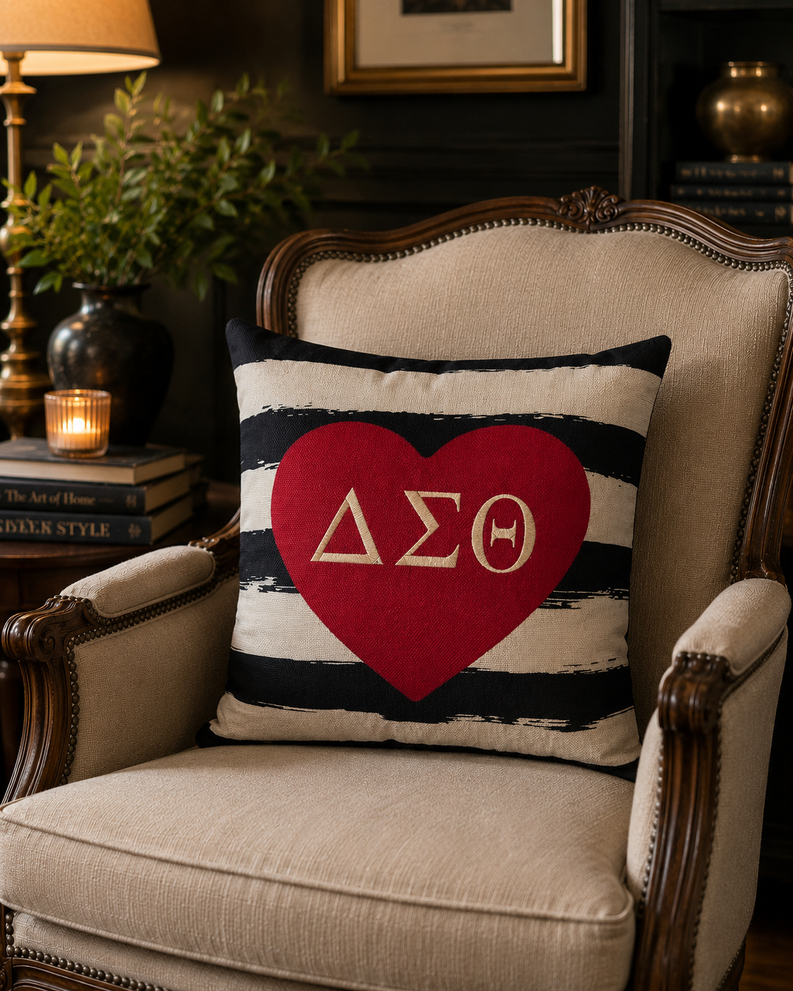Delta Sigma Theta Statement Pillow (Non-Customizable)