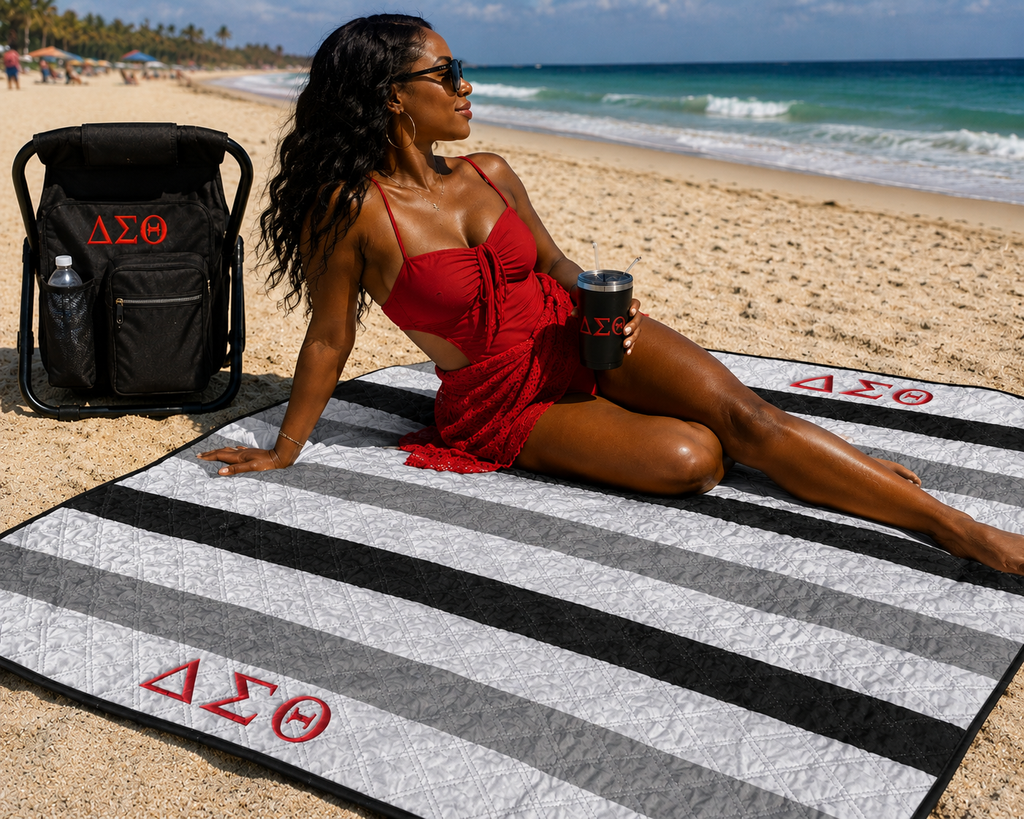 Delta Sigma Theta Waterproof Picnic Blanket (Non-Customizable)
