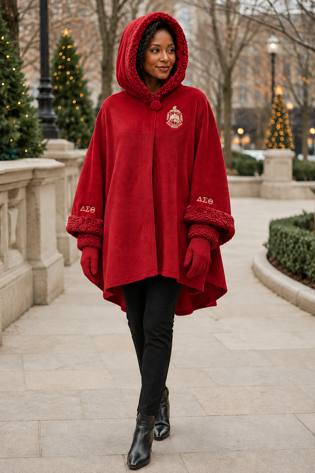 Caped in Crimson Set (non-customizable)
