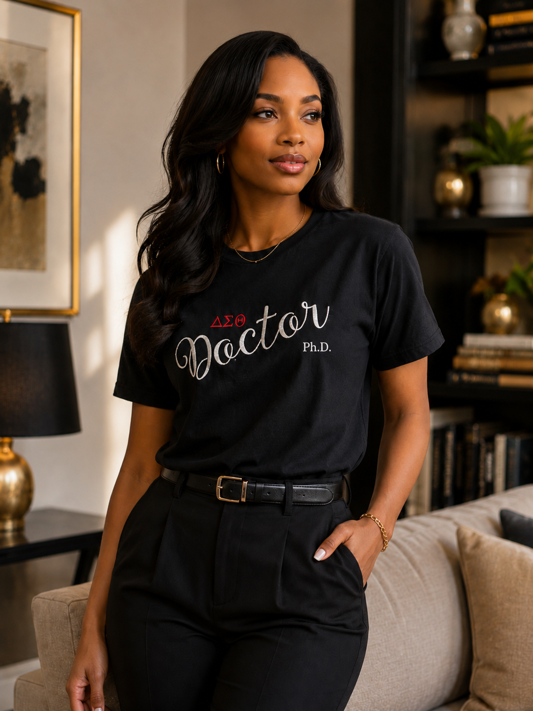 Delta Sigma Theta Signature Tee Collection 'DOLL' (NON-CUSTOMIZABLE)