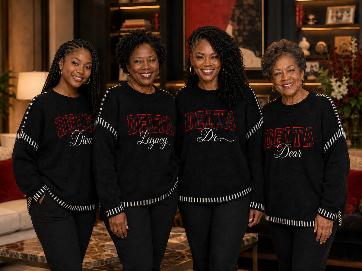 Delta Signature Sweater "Diva" (non-customizable)