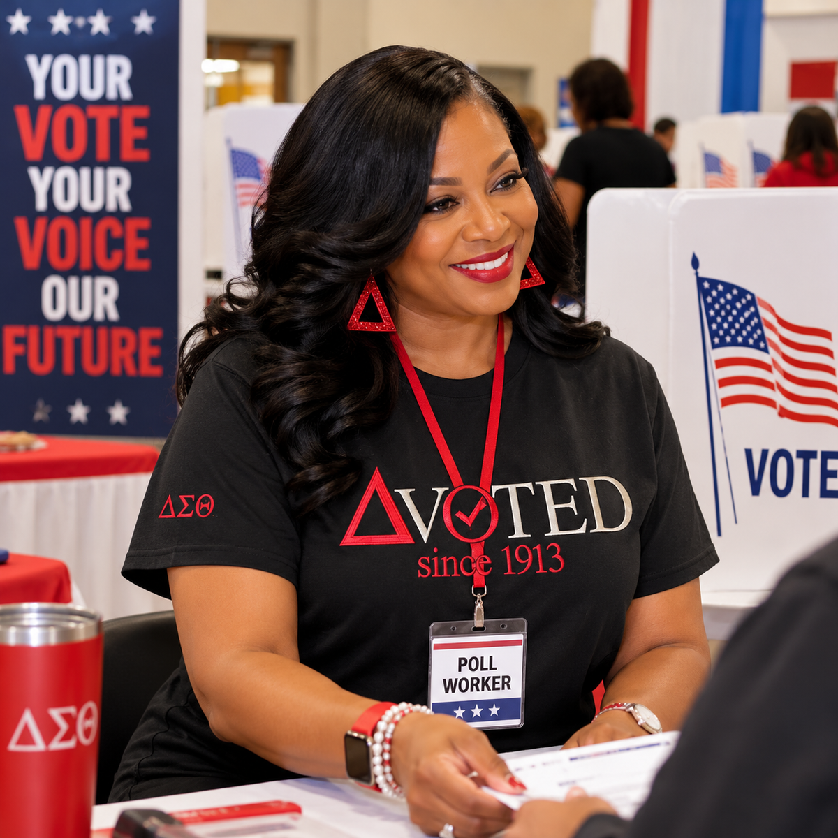 Delta Sigma Theta "The Legacy" Vote Tee (non-customizable)