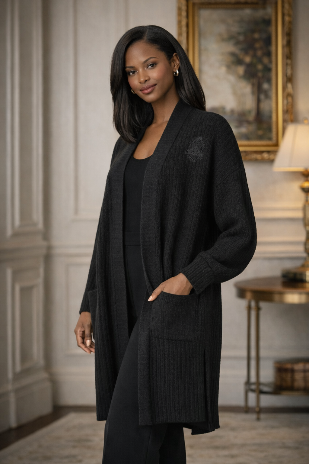 Delta Sigma Theta Duster Cardigan