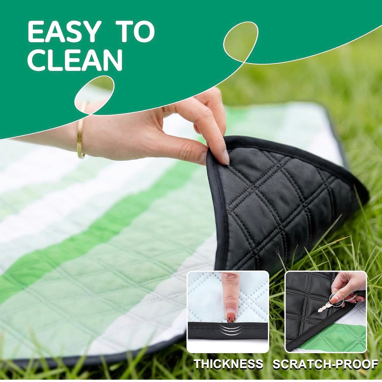 Delta Sigma Theta Waterproof Picnic Blanket (Non-Customizable)