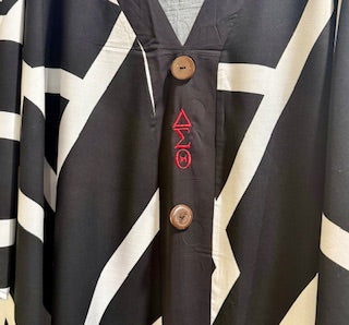 Delta Sigma Theta 'Mazed' Kaftan