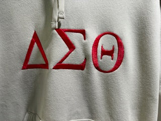 Delta Sigma Theta Cream Hoodie