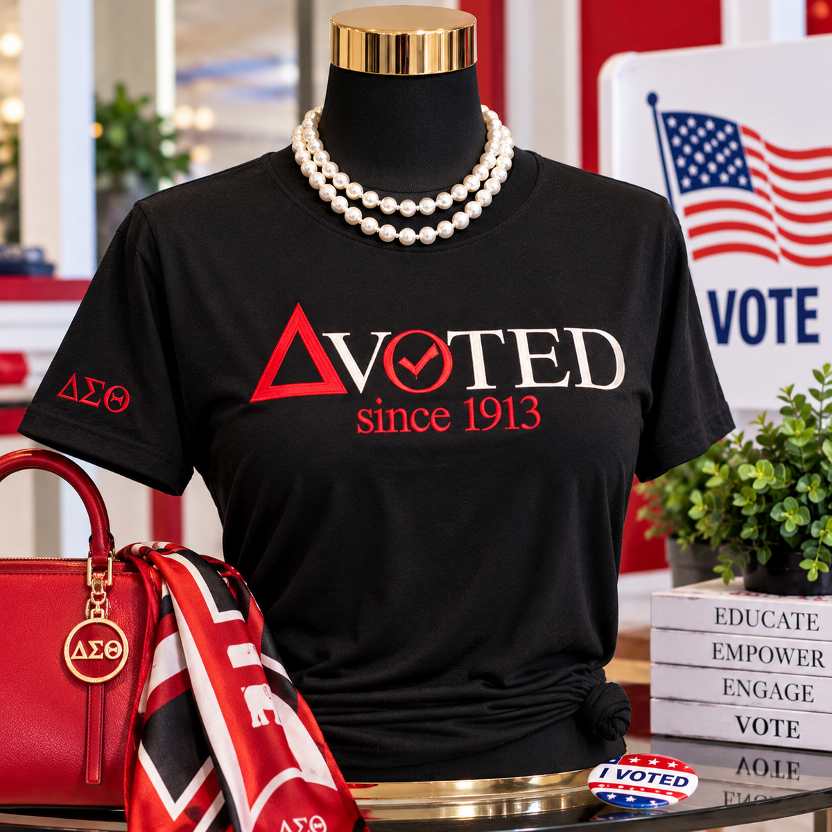 Delta Sigma Theta "The Legacy" Vote Tee (non-customizable)