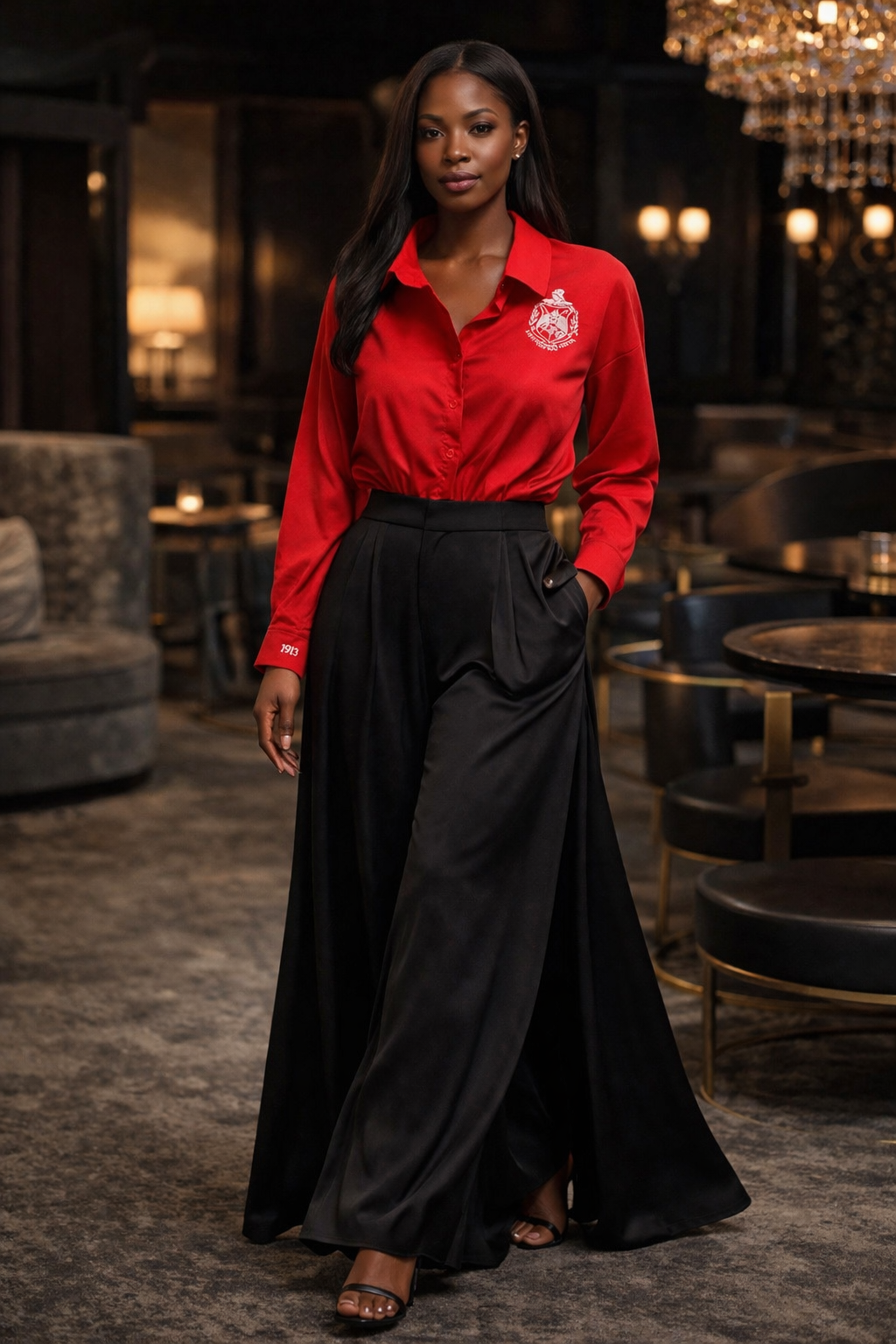 Delta Sigma Theta Crest Bodysuit