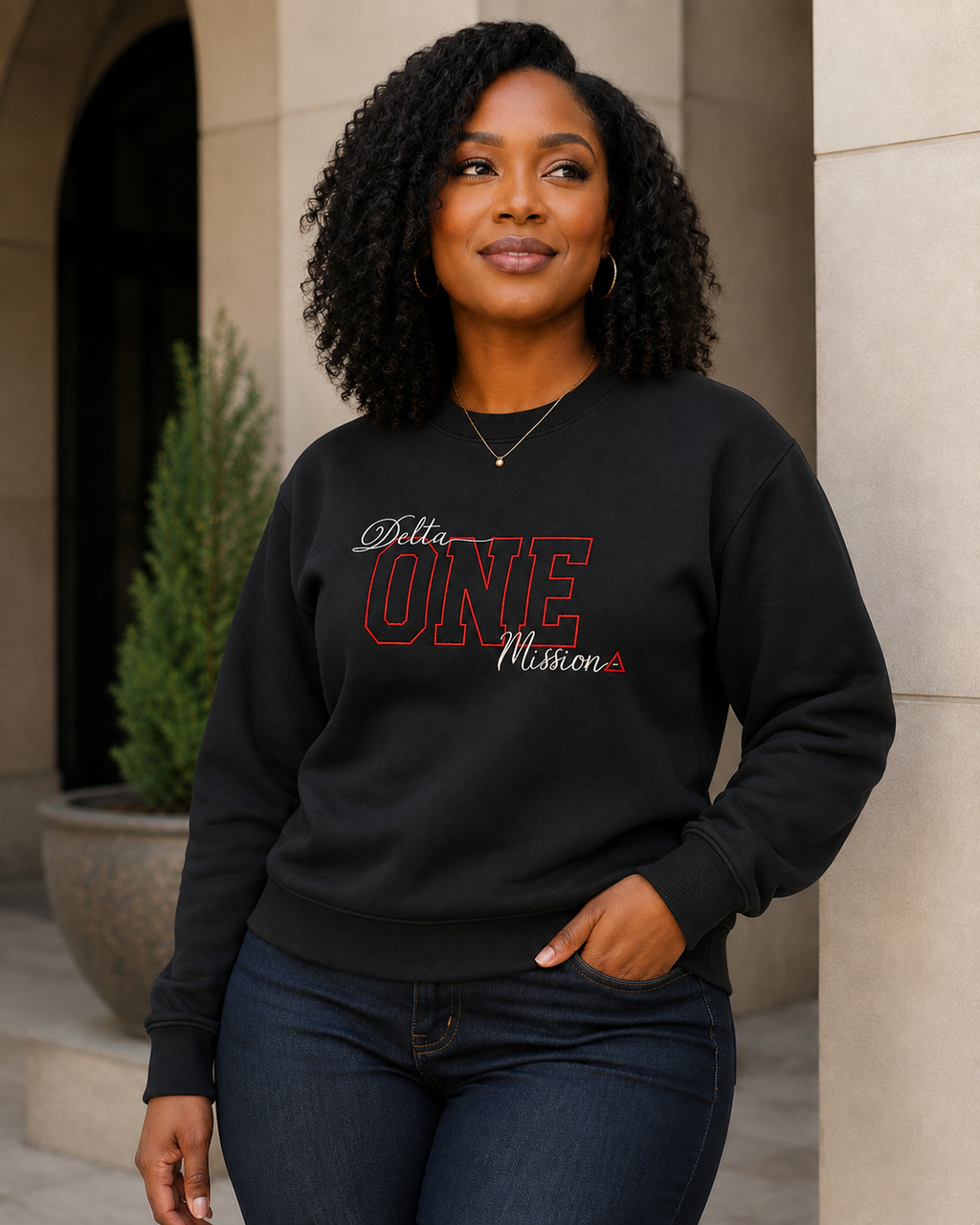 ONE Delta, One Mission Sweatshirt (non-customizable)